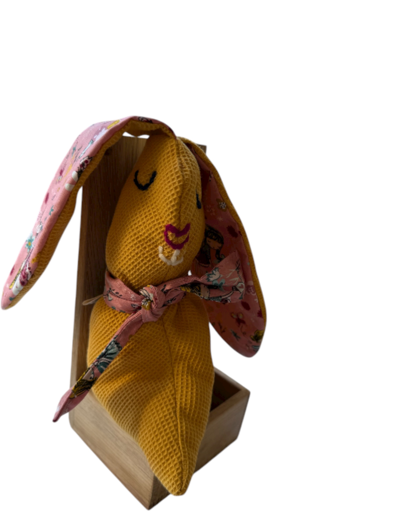 Knisterhase (blauer Hase)