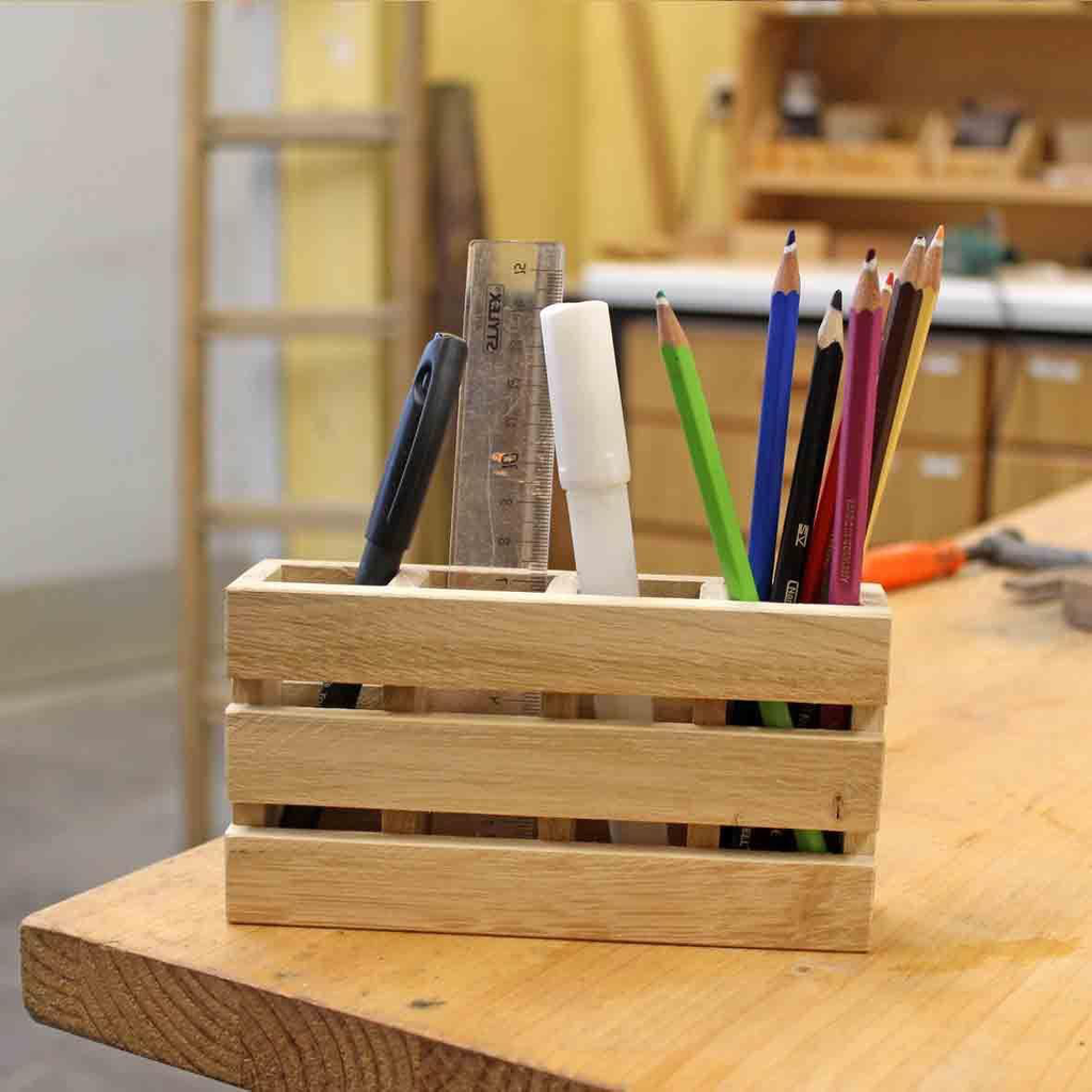 Paletten Stiftehalter