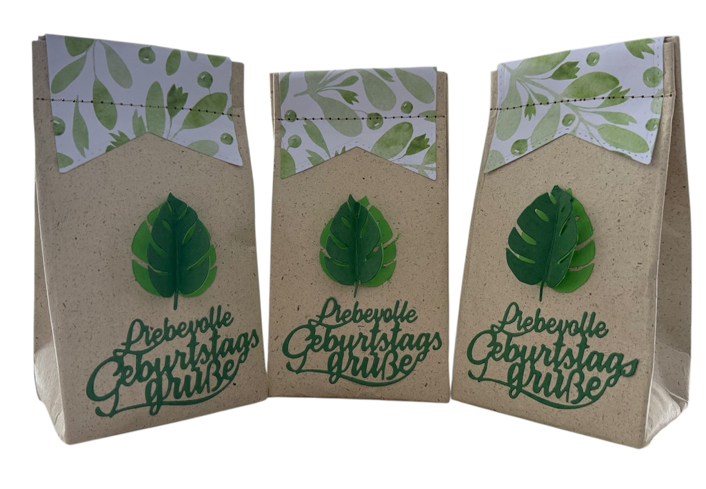 Liebevolle Geburtstagsgrüße Geschenketüte
