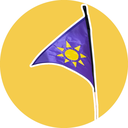 Wimpel Fahne Wendland Sonne